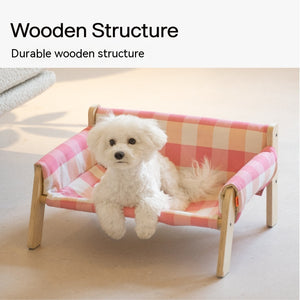Wooden Pet Bed And Dog House Can Be Disassembled And Washed