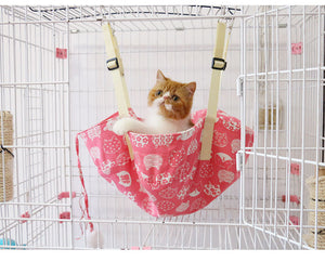 Pet cat swing cat bask in the sun cat hanging basket